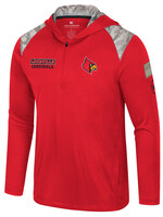 Colosseum Athletics PULLOVER, 1/4 ZIP,HOODED, MOJAVE, UL