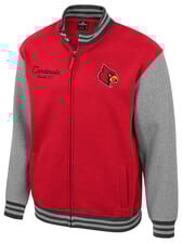 JACKET, VARSITY, AMBI-TUNER, RED/GRAY, UL - JD Becker's UK & UofL