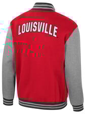 JACKET, VARSITY, AMBI-TUNER, RED/GRAY, UL - JD Becker's UK & UofL