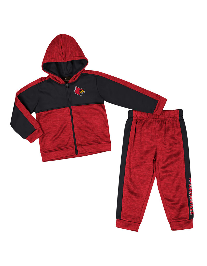 Colosseum Athletics PANT, TODDLER, BRINT, RED/BLK, UL