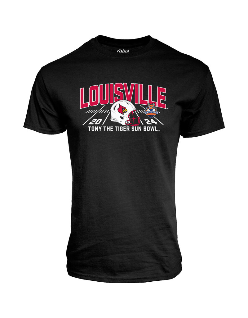BLUE 84 TEE, SS, BLACK, SUN BOWL, UL