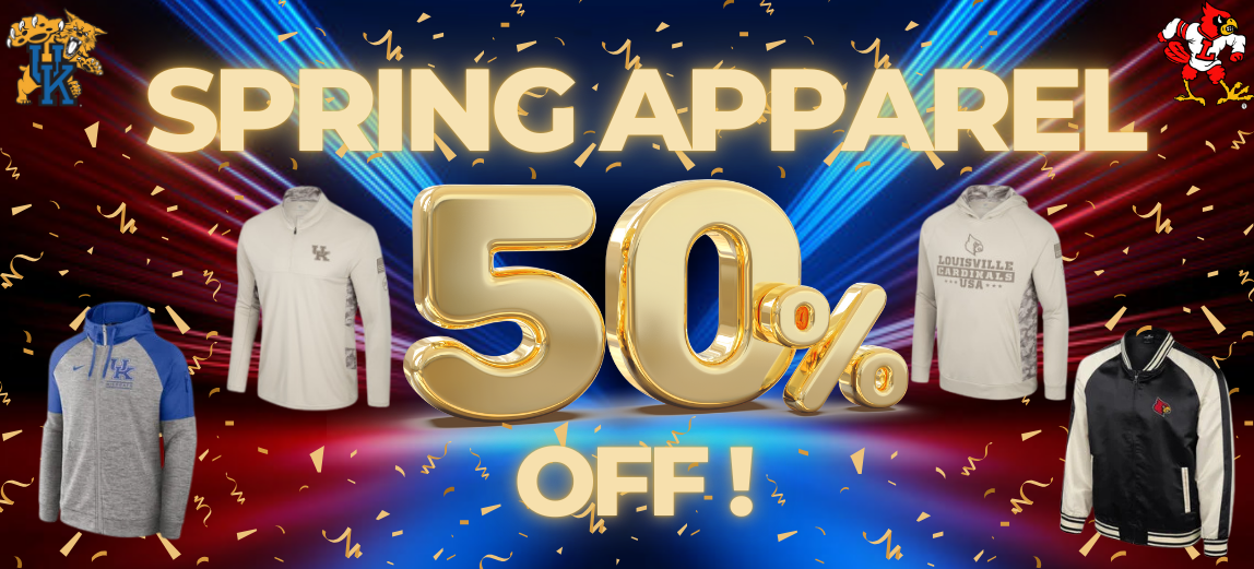 Spring Apparel 50% Off Sale