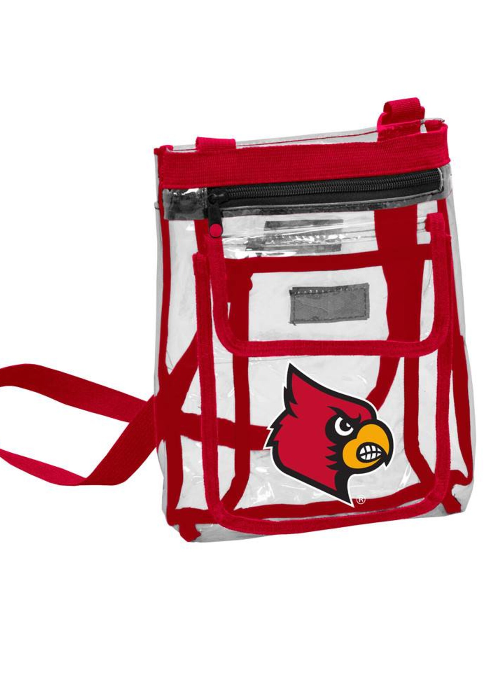 LOGO BRANDS BAG, CLEAR, CROSSBODY, 10x7.5x2, UL