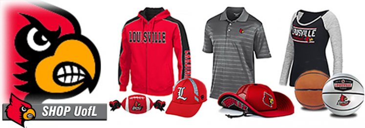 University of Louisville Gifts, Apparel and Clothing, University of  Louisville Jerseys, Shirts, Merchandise