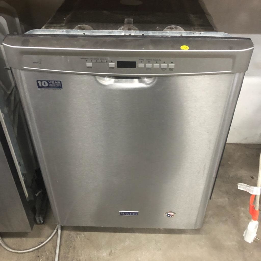 stainless steel maytag dishwasher