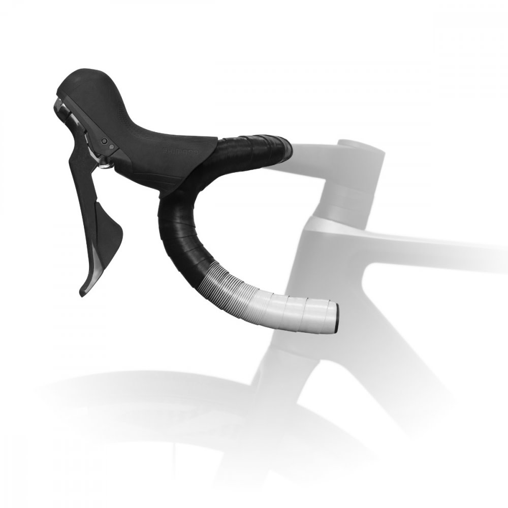 Fizik Fizik Vento - 2mm - Microtex - Tacky - BLACK / WHITE Bar tape