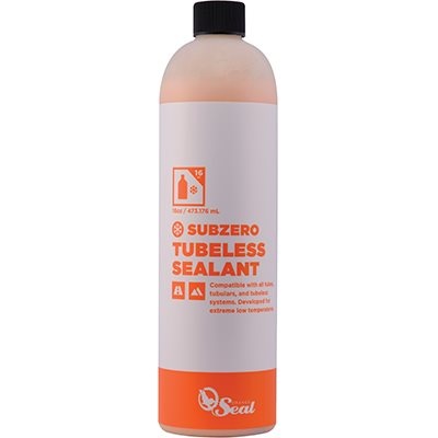 Scellant A pneu Subzero Orange Seal Cycling Recharge 16 oz/473 ml actif sous 0/32 degrEs.