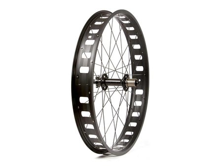 Wheel Shop, Evo JP73 Black/ Novatec D202SB, Wheel, Rear, 26'' / 559, Holes: 32, 12mm TA, 197mm, Disc IS 6-bolt, Shimano HG