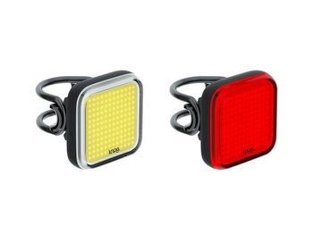 Blinder Square Twin Pack  Front & Rear Lights