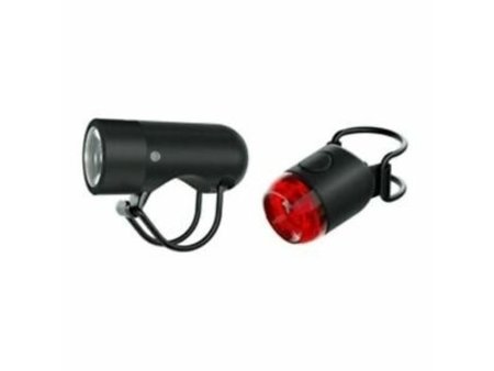Knog Plugger Lights Plugger Twin Pack Black/Black