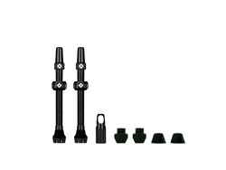 Muc-Off Muc-Off, V2, Tubeless Valve, Presta, 60mm, Black, Pair