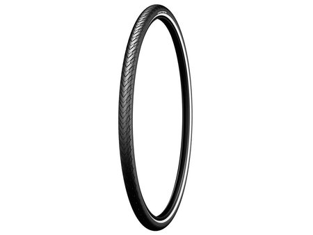 Michelin, Protek, 700x35C, Wire, Clincher, Protek 1mm, Reflex, 22TPI, 36-87PSI, Black