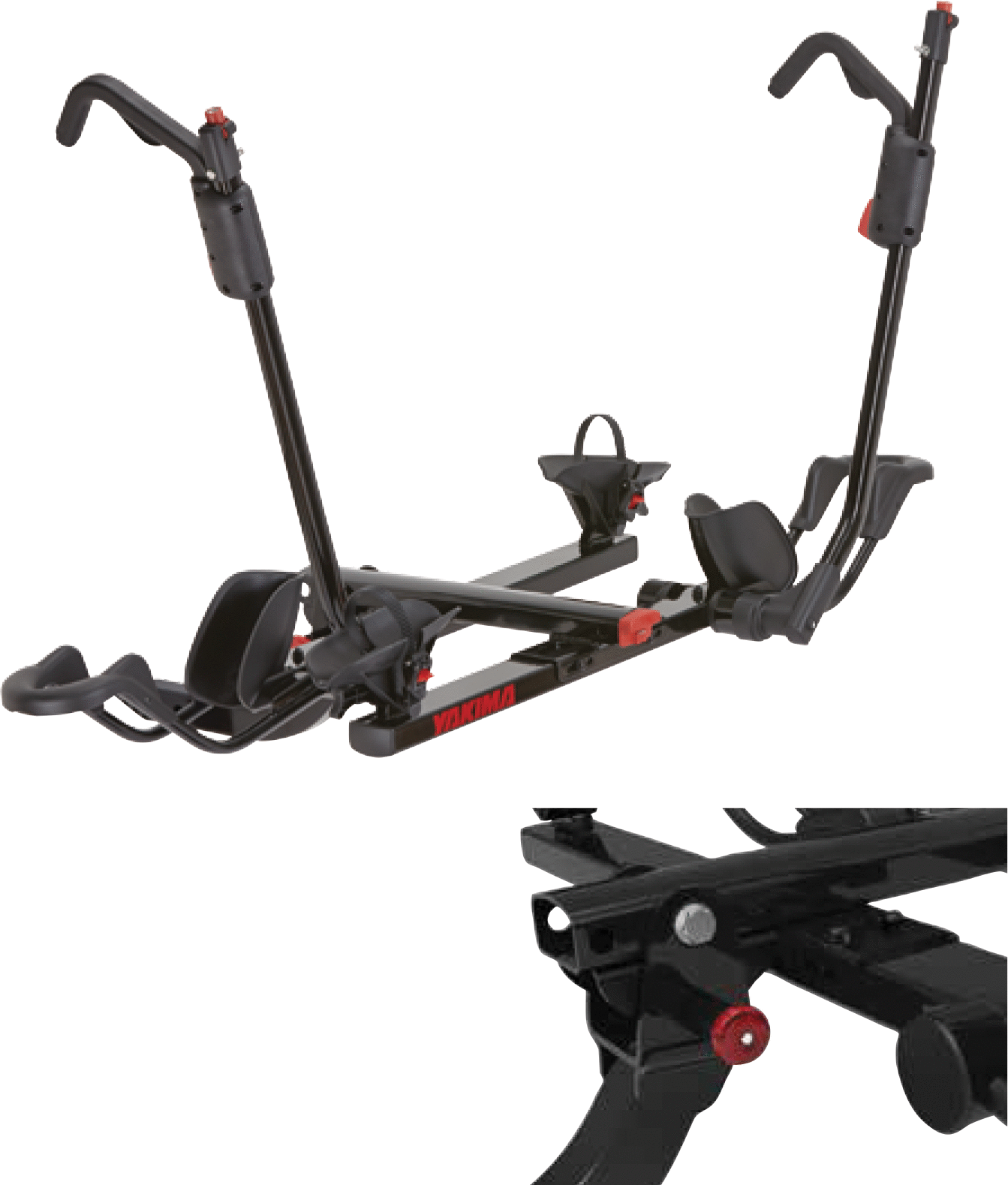 Yakima double clearance bike rack