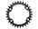Wolf Tooth components, BCD 96mm XT M8000, Chainring, Teeth: 30, Speed: 9-12, BCD: 96, Bolts: 4, 7075 Aluminum, Black