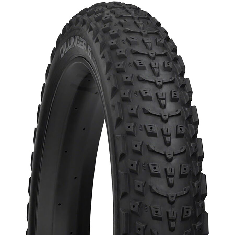 45NRTH Dillinger 5 Tire - 26 x 4.6, Tubeless, Folding, Black, 120tpi, Studdable