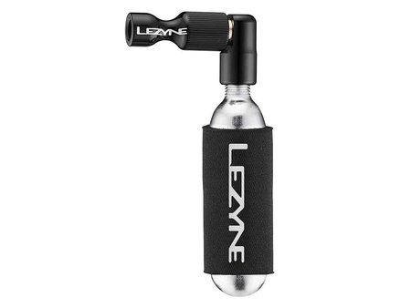 Lezyne, Trigger Drive, CO2 Inflator, Threaded, Presta, Schrader, Black, 1x16g