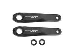 Shimano CRANK ARM SET, FC-M8050, DEORE XT (M8100 SERIES LOGO), HOLLOWTECH, 165MM, W/O CHAINRING, W/O CHAIN GUARD