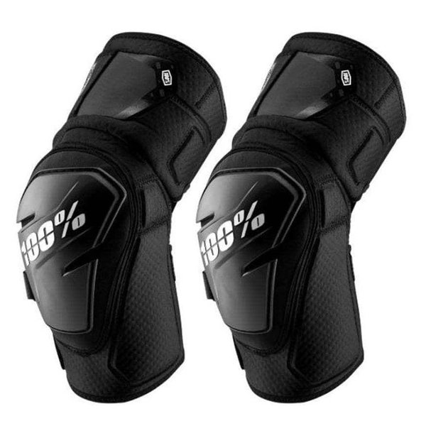 100% Fortis Knee Guards, Black