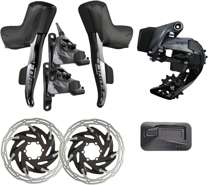 Sram FORCE 2X AXS GROUP HRD-Flat Mount, CL