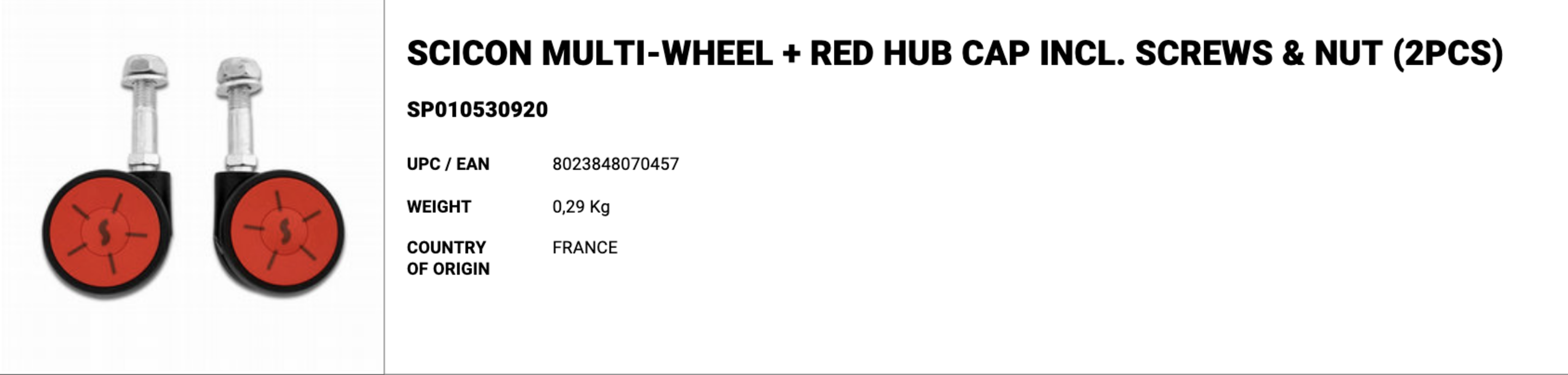 Porte-Vélo Scicon Porta Trolley 2 Roues 2017 - Protection Moyeux Renforcée - Nylon Cordura