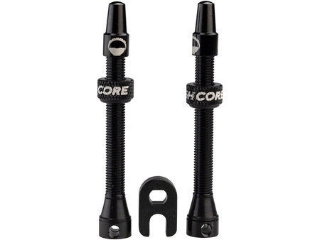 Cushcore Tubeless Valve Stems (2 pack), Black