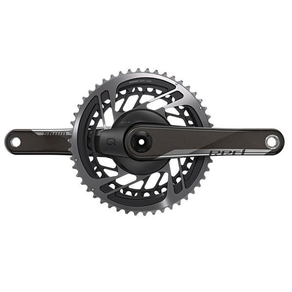 Sram Red AXS Quarq, Power Meter Crankset, Speed: 12, Spindle: 28.99mm, BCD: Direct Mount, 46/33, DUB, 170mm, Black, Road