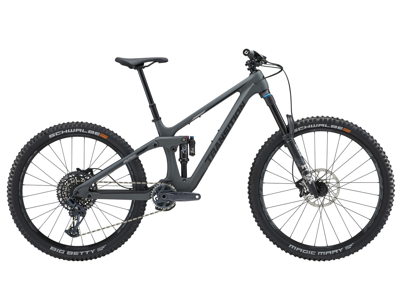 Transition Bikes Patrol Carbon GX (Large, Moonshadow) Ascension Vélo