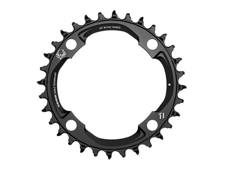 Sram X-SYNC 2, 32 Chainring, 12sp, BCD: 104, Aluminum, Black