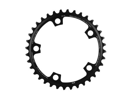 Sram 36D, 11vit, BCD: 110mm, 5 Boulons, Red XGlide, Plateau Interieur, Pour 36/46, Aluminium, Noir, 11.6218.010.009