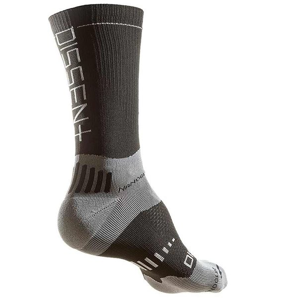 Supercrew Nano Socks, 6'', Noir