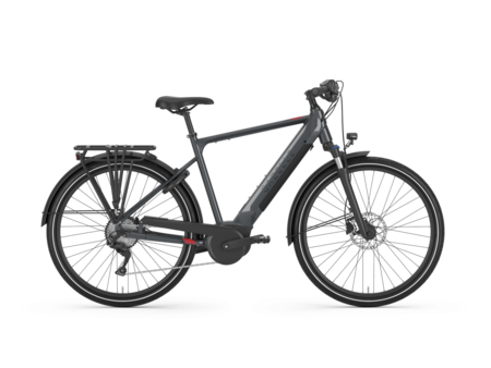 Gazelle Bicycles Medeo T10 High-Step, Anthracite Grey