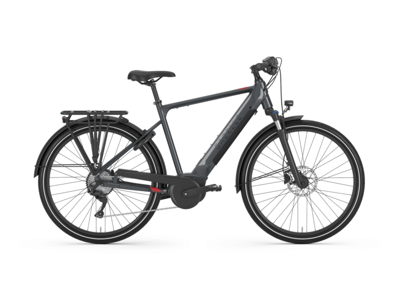 Gazelle Bicycles Medeo T10 High-Step, Anthracite Grey