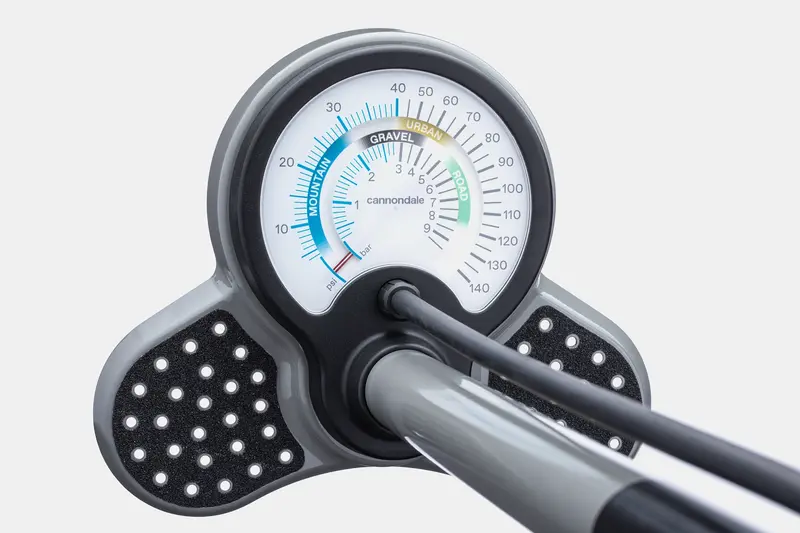 Cannondale Precise Floor Pump Grey