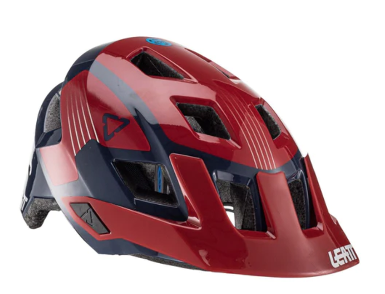 LEATT HELMET MTB 1.0 ALL MOUNTAIN JUNIOR CHILLI (03-54CM) One Size