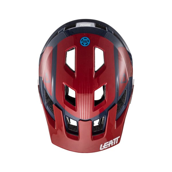 LEATT HELMET MTB 1.0 ALL MOUNTAIN JUNIOR CHILLI (03-54CM) One Size