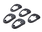 Cervélo C035 Stem Spacers (includes 3 qty 5mm spacers, 2 qty 7.5mm spacers)  SF5
