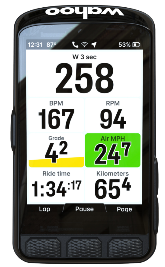 WAHOO ACE GPS COMPUTER