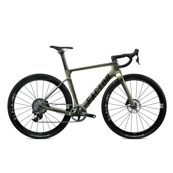 Factor Bikes Ostro Gravel, Olive Green, 54cm Force 1x