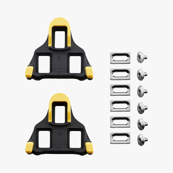 Shimano SM-SH11 SPD-SL CLEAT SET, 6 DEGREE FLOAT- YELLOW