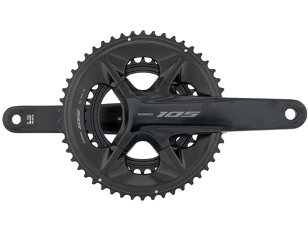 Shimano Shimano, FC-R7100, Crankset, Speed: 12, Spindle: 24mm, BCD: 110, 34/50, Hollowtech II, 172.5mm, Black, Road Disc, IFCR7100DX04