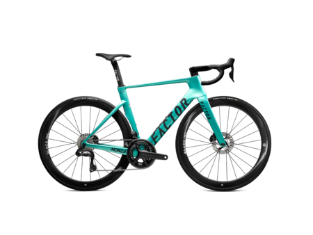 Factor Bikes Ostro VAM, Gloss Chrome, Ui2, 56cm, Black Inc