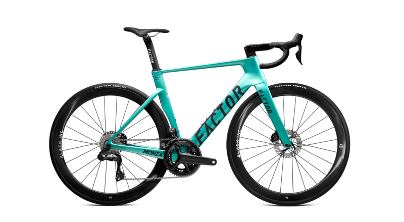 Factor Bikes Monza, Ultegra Di2, 54cm, Steel Green