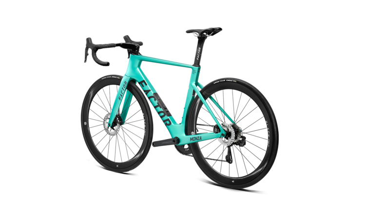 Factor Bikes Monza, Ultegra Di2, 54cm, Steel Green