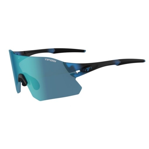 Tifosi Rail, Crystal Blue - Clarion Blue/AC Red/Clear lenses