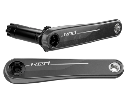 Sram Red E1 DUB Crank Arm Assembly, Crank Arm, 165mm, BCD: Direct Mount SRAM 8 Bolt