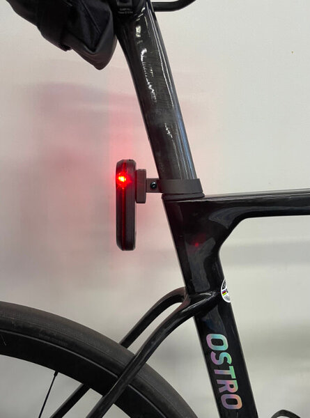Concentric Cycling 3D Print Garmin Varia Seatpost Mount