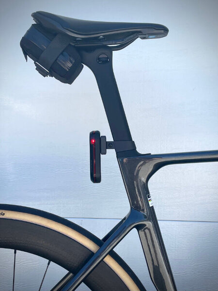 Concentric Cycling 3D Print Garmin Varia Seatpost Mount