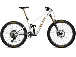 Pivot Cycles Firebird V5, White/Gold, MD, Pro XT 29''