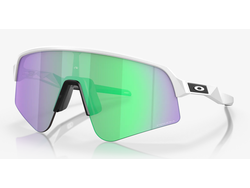 Oakley Sutro Lite Sweep, Matte White, Prizm Road Jade