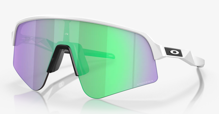 Oakley Sutro Lite Sweep, Matte White, Prizm Road Jade